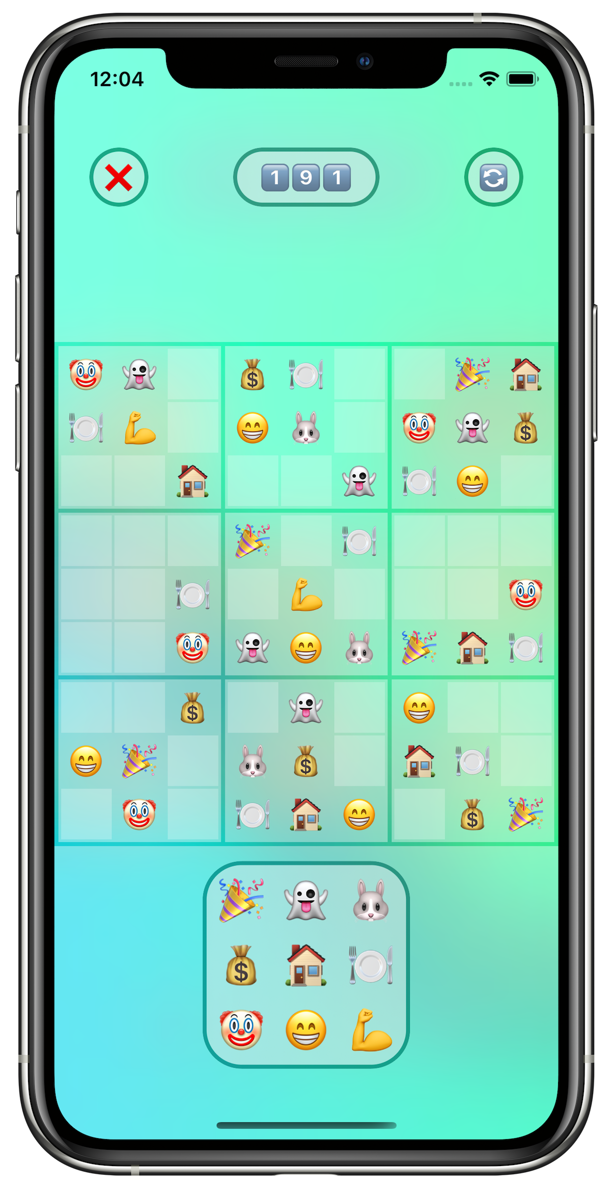 Emoji Sudoku – Jan's Games